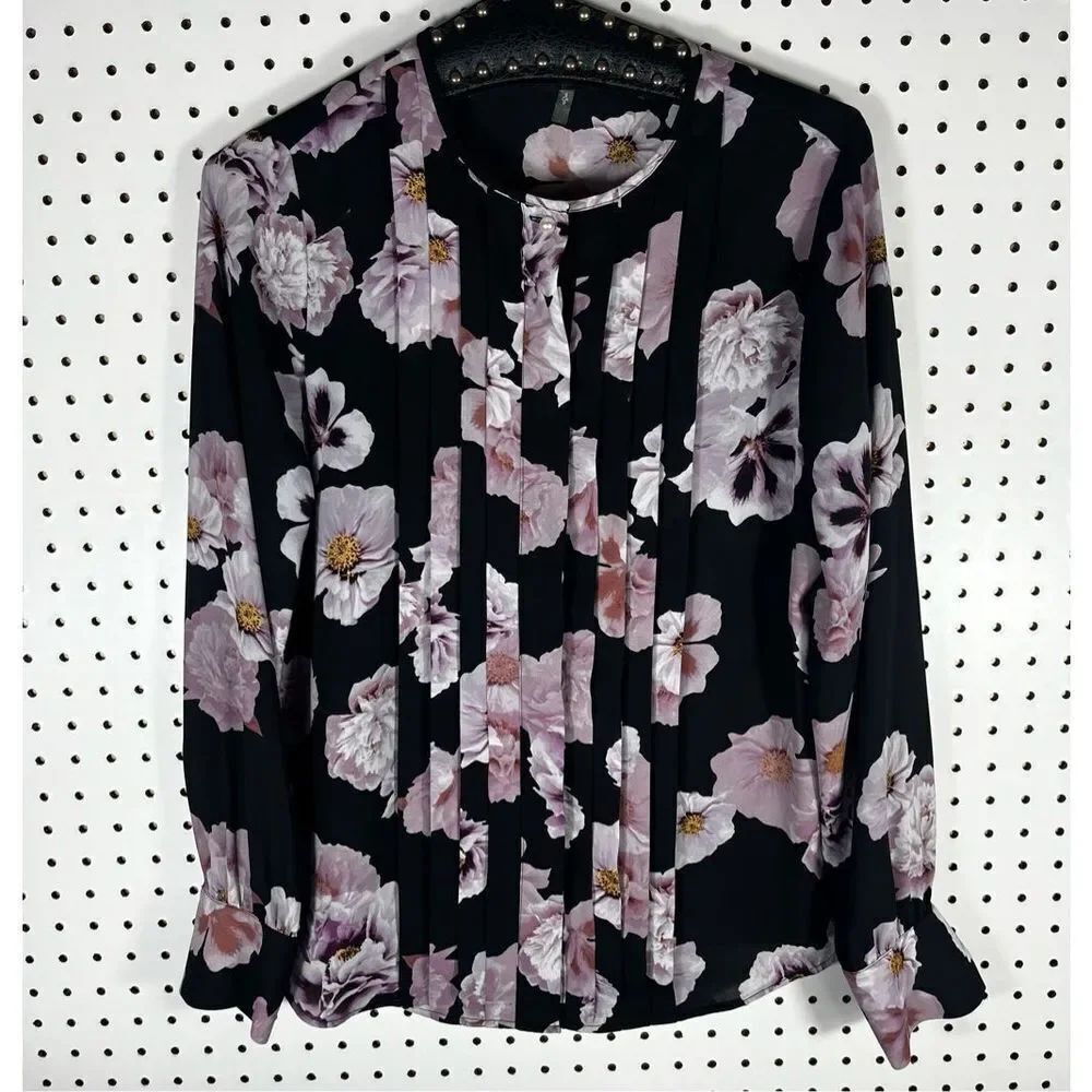 Karl Lagerfeld floral blouse